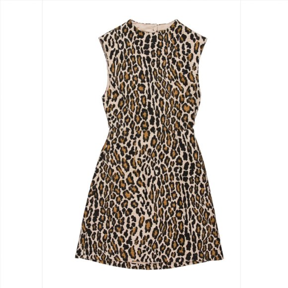 ALICE + OLIVIA Animal Print Mini Dress - Picture 2 of 16